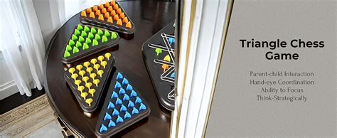 Buy JBM ENTERPRISE Triangle Chinese Checkers Board Game for Kids ...