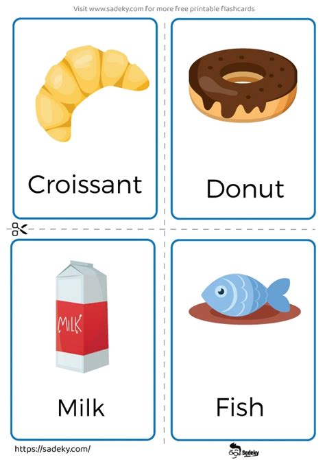 Food FlashCards 的图像结果
