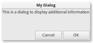 Python Message Dialog 的图像结果