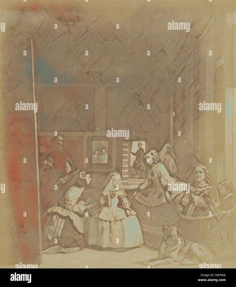 Velazquez: Las Meninas au musee du Prado, Juan Laurent (French, 1816 ...