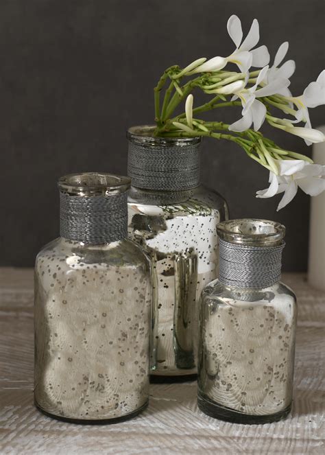 Get Luster Glass Tonic Bottle Set of 3 at ₹ 2570 | LBB Shop