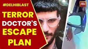 Terror Doctor Umar's Escape Route Revealed , Movements Tracked from ...