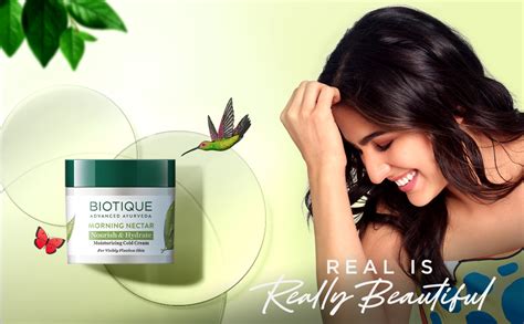 Biotique Morning Nectar Nourish & Hydrate Moisturizing Cold Cream For ...