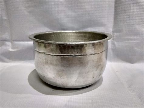 SPS MARKETING Kumbakonam Traditional Eeya Chombu 100% Tin Vessel/Rasam ...