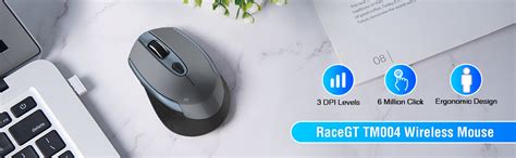 Amazon.in: Buy RaceGT Wireless Mouse, 2.4G Silent Cordless Mouse for ...