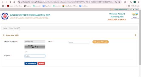 How to find UAN number of your PF account, Log into EPFO website and ...