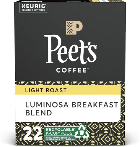 Amazon.com: Peet's Coffee, Light Roast Keurig K-Cup Pods - Sun Catcher ...