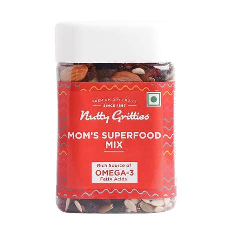 Nutty Gritties Mixed Nuts Dry Fruits 330g - Mom's Superfood Mix ...
