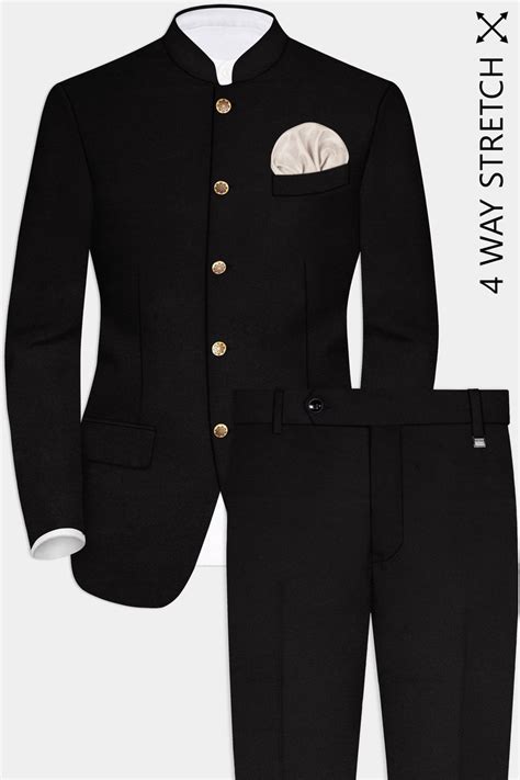 Buy Stylish Black Suits for Men at the Best Price in India