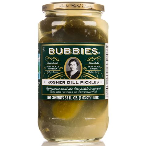 Bubbies Kosher Dill Pickles (33 oz.)-ftf-15-bubbies-pickles
