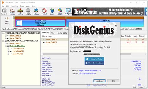 DiskGenius v4.9.1 绿色专业版及单文件版 | 乐魂a的个人网站