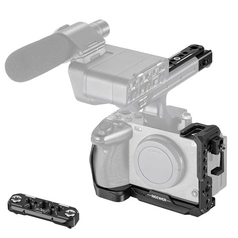 NEEWER FX3 FX30 Cage and XLR Handle Extension Kit with HDMI Cable Clamp ...