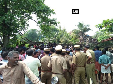 Kerala: One dead, 57 injured after iron bridge used as walkway ...