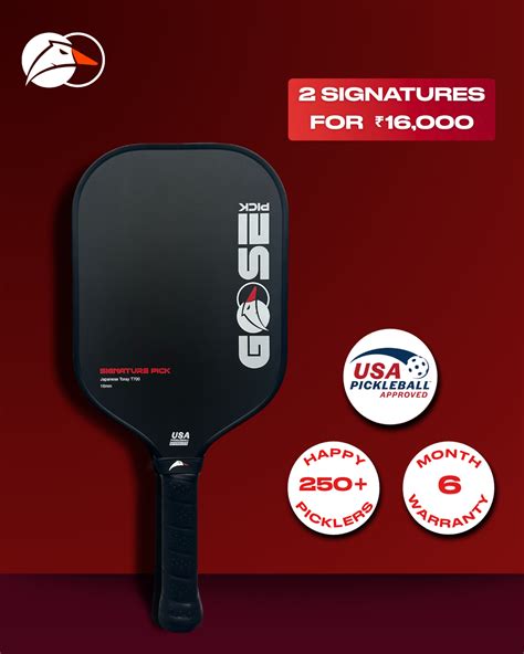 Signature Pick 16mm | USAPA Approved | Thermoformed Pickleball Paddle ...
