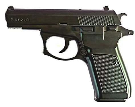 NSV CZ-83 Z-Black Heavy Metal Gun / Pistol Shaped with Barrel Pull Back ...