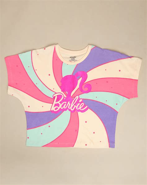 Barbie Printed Oversized Tshirt For Girls – Kidsville