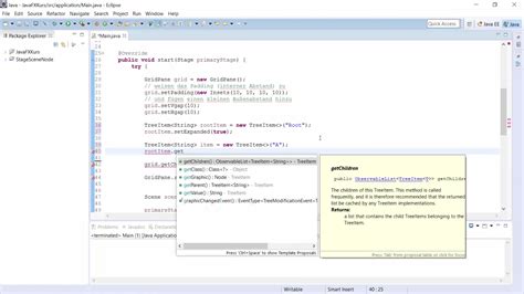 JavaFX TreeView 的图像结果