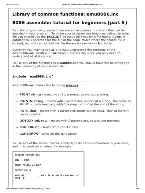 Image result for Assembler Tutorial