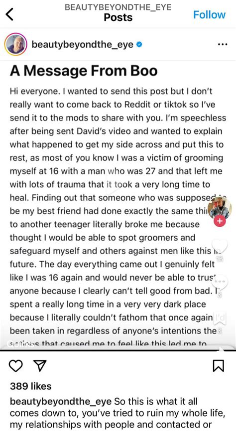 Paul's latest issue. A person called boo(?) : r/Tattle_Life