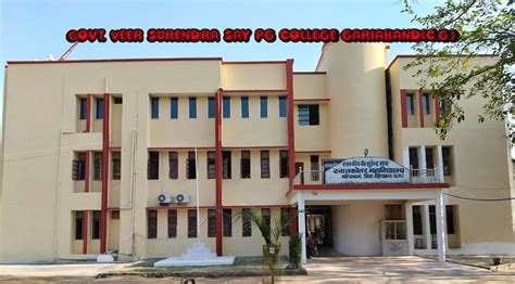 College at a glance - Government Veer Surendra Say PG College Gariaband ...