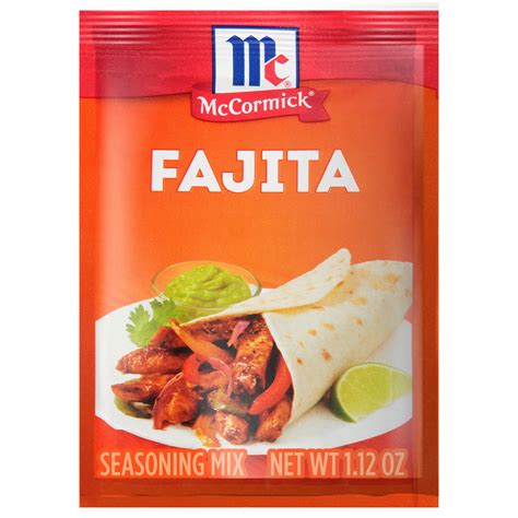 1PACK McCormick Fajita Seasoning Mix, - Walmart.com