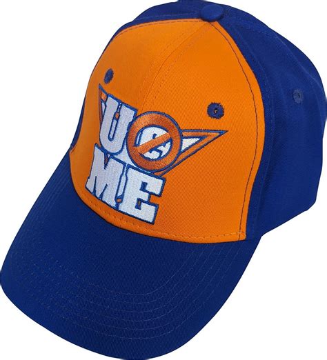 WWE JOHN CENA Orange Never Give Up Baseball Cap Hat NEW India | Ubuy