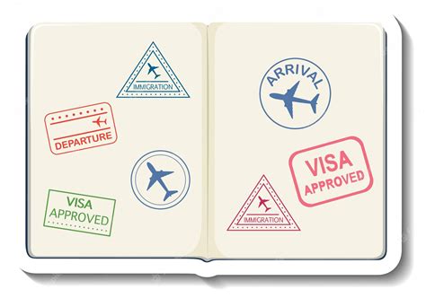 passport stamps #3777928 | Clipart Library