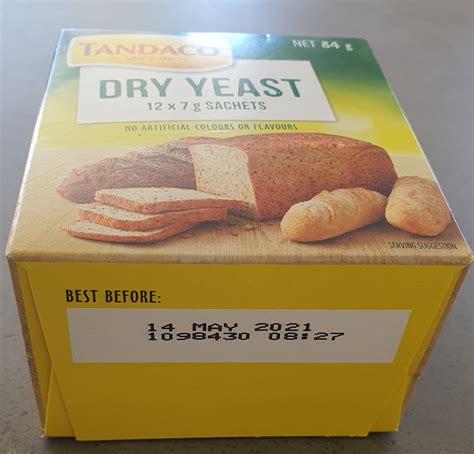 Does Tandaco Dry Yeast Contain Gluten at James Saavedra blog