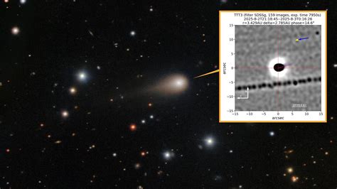 New images of interstellar object 3I/ATLAS show giant 'jet' shooting ...