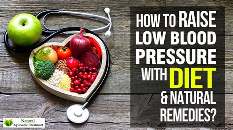 How to Raise Low Blood Pressure with Diet and Natural Remedies?