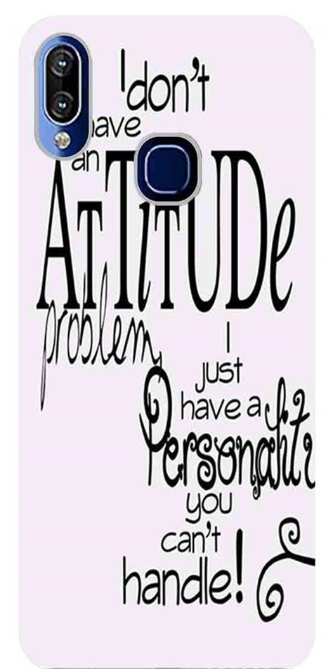 Paresha Attitude Quotes Printed Soft Back Cover for Infinix Hot S3X ...