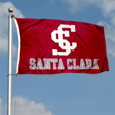 Buy College Flags & Banners Co. Santa Clara Broncos New Logo Flag ...