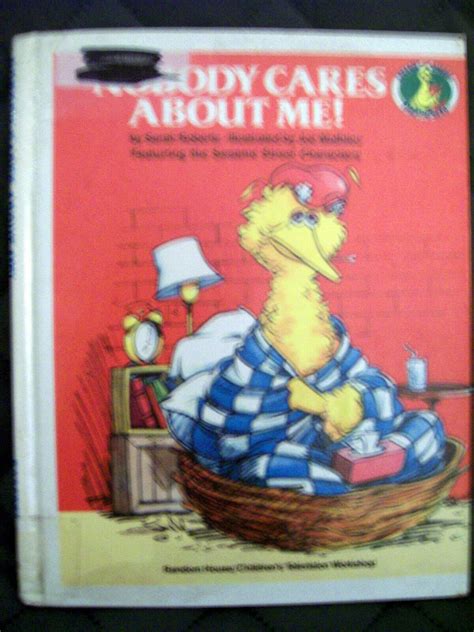 4 Sesame Street Hardcovers ~ It's Not Easy Being Big!, Nobody Cares ...