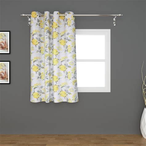 Buy Lavish Velvet Printed Window Curtain Pair - 135 x 160 cm from Home ...