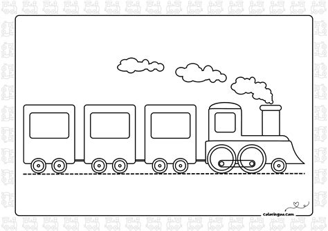 40+ Train Coloring Pages (All Free Pdf Printables)