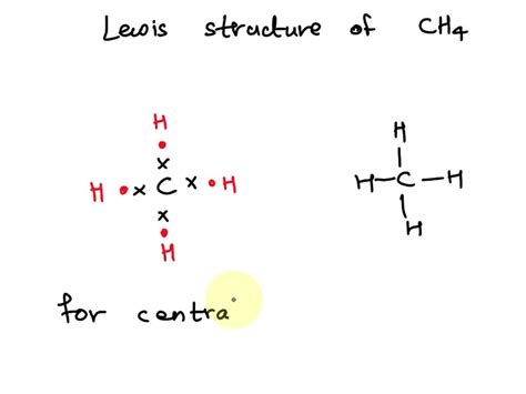 Lewis Structure for CH4 的图像结果