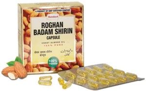 Hamdard ROGHAN BADAM SHIRIN CAPSULE Price in India - Buy Hamdard ROGHAN ...