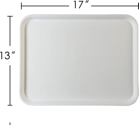Eslite Rectangular Plastic Serving Trays,Fast Food Serving India | Ubuy