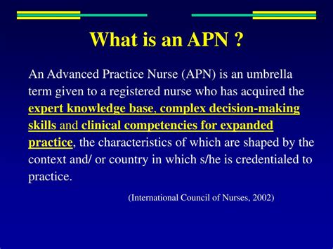 PPT - Advanced Practice Nursing in Singapore PowerPoint Presentation ...