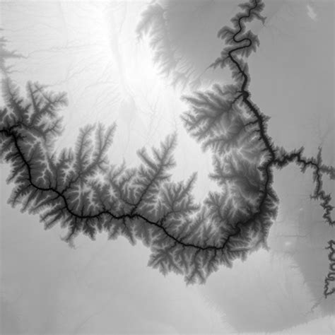 16-Bit Heightmap 的图像结果