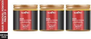 Mensport Hair Removal Powder -For Underarms, Hand, Legs & Bikini Line ...