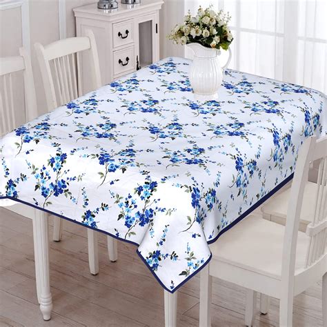 Buy URBANO HOMZ Dining Table Cover 6 Seater, Cotton Table Cloth ...