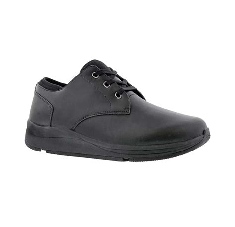 DREW ARMSTRONG MEN CASUAL SHOE IN BLACK LEATHER - Walmart.com