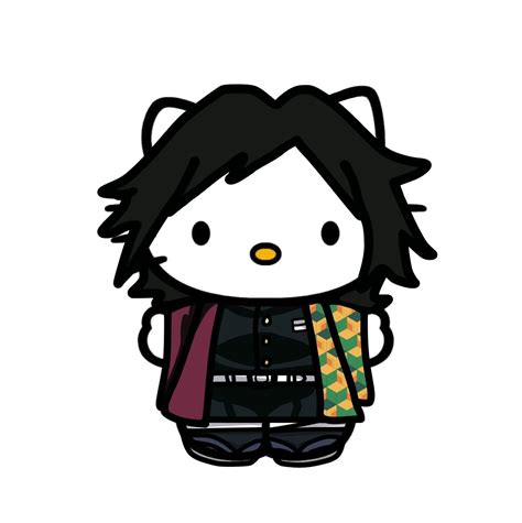 Tanjiro hello kitty – Artofit