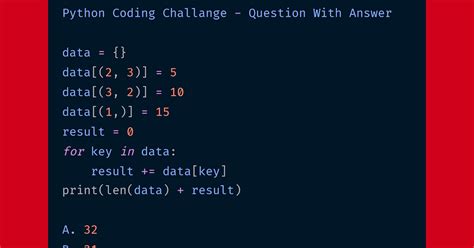 Image result for Python Coding Challenge Questions