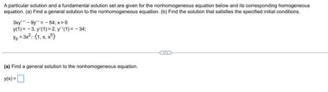 Image result for Particular Solution Examples
