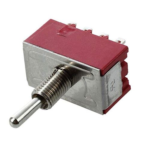 RANDWICK 2 Pcs AC 250V 2A 120V 5A 12 Pin 4PDT ON/ON Toggle Switch Z5X4 ...