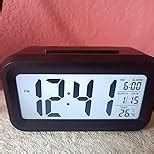 Buy Kadio Digital Black Clock Online at Low Prices in India - Amazon.in