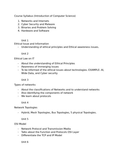 Image result for College Class Syllabus