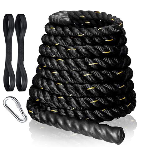 Buy FirstFit Premium Workout Battle Rope for Core Strength Training ...